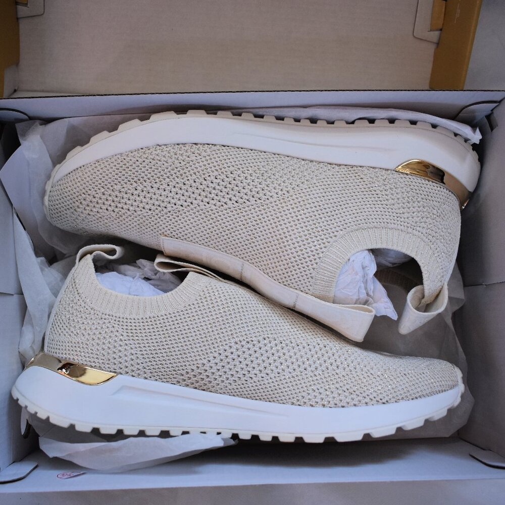 MICHAEL KORS Bodie Stretch Knit Slip-on Sneakers Size 6.5